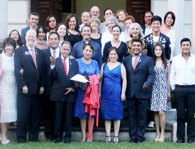 Ricardo Preciado se reúne con miembros de Rotary Club Tequisquiapan