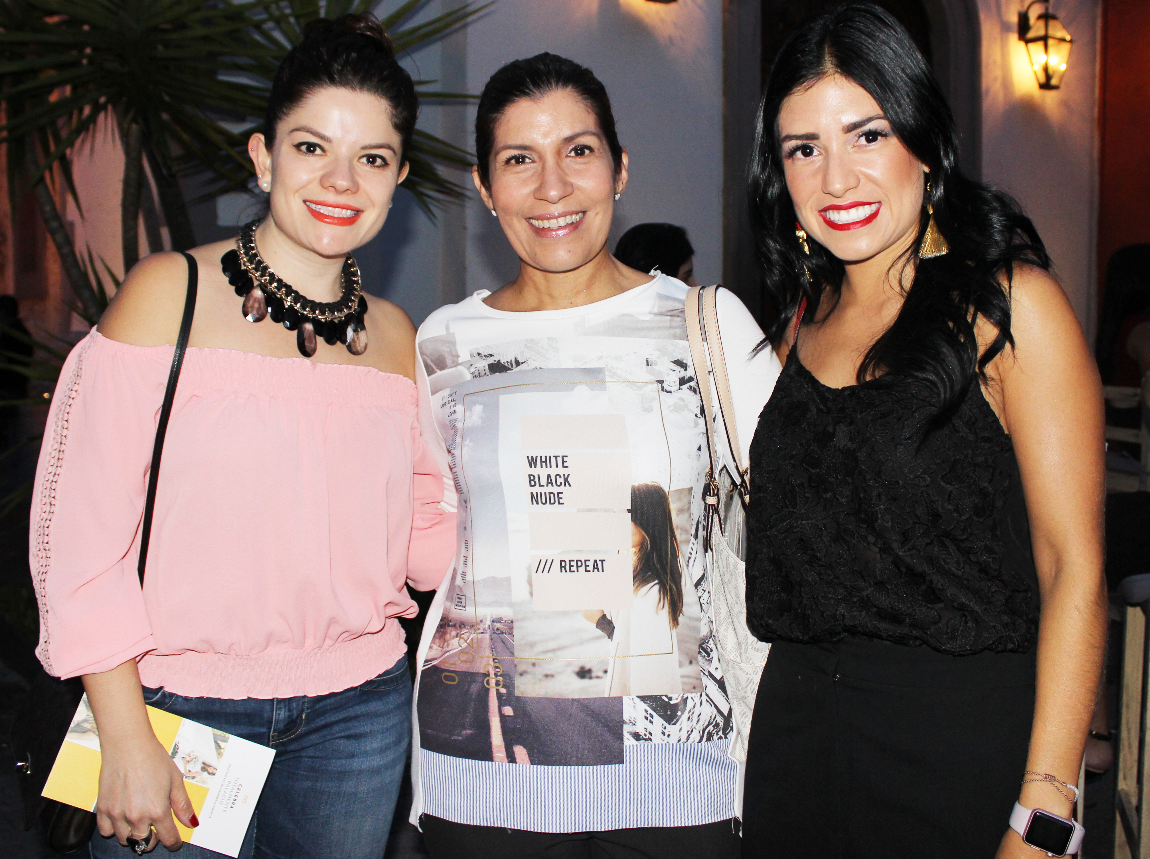 Male Dorantes, Lupita Orizaga y Maricela Paulin