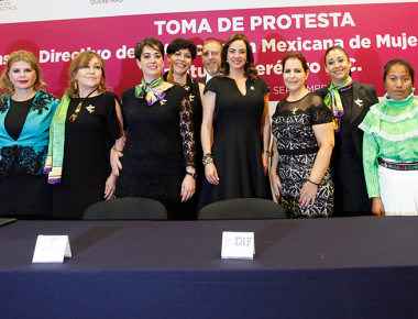 Karina Castro toma protesta al nuevo Consejo Directivo AMMJE 2016-2018