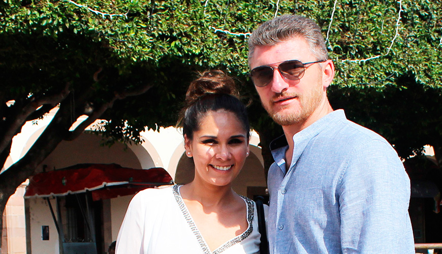 La familia Kohl acudió a presenciar la Cabalgata