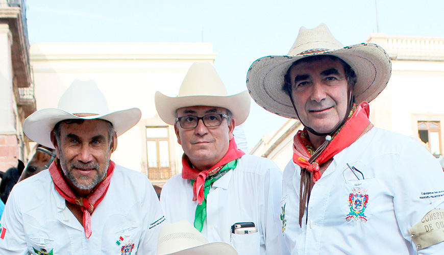 Organizadores de la Tradicional Cabalgata