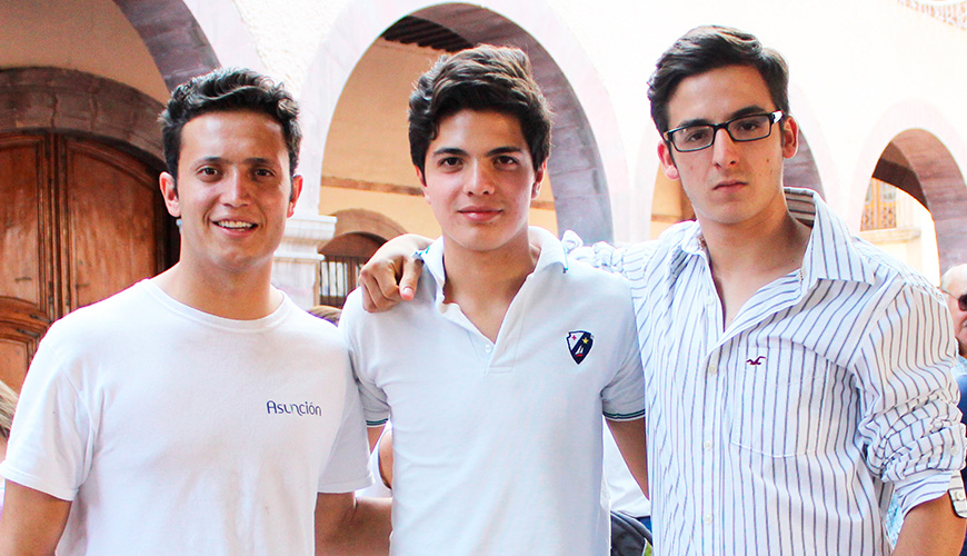 Bernardo Feregrino, Salomón Moreno & Rodrigo Zamora