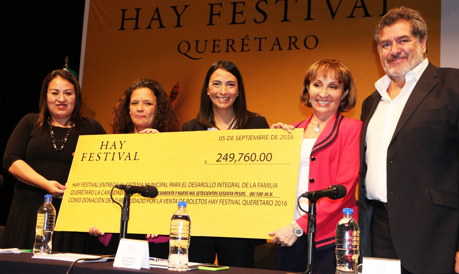 El DIF Municipal de Querétaro recibió el donativo