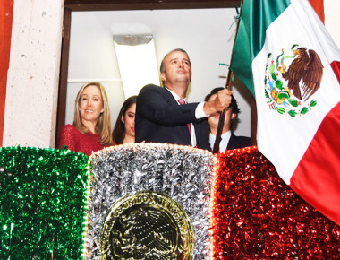 Marquesinos celebran Grito de la Independencia