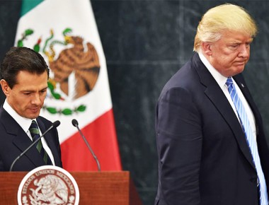 Trump se reúne con EPN; mexicanos reprueban el encuentro