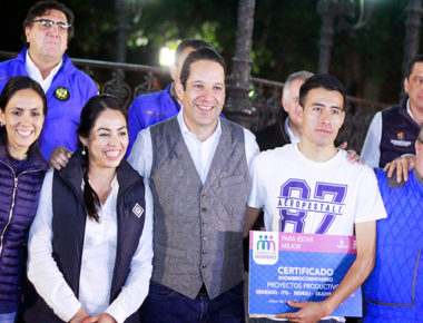 Concluye gira de Francisco Domínguez por la Sierra Gorda de Querétaro