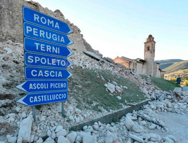 Continúan réplicas del terremoto en Italia