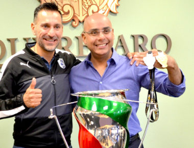 Desea Marcos Aguilar Vega suerte a Gallos Blancos en la final
