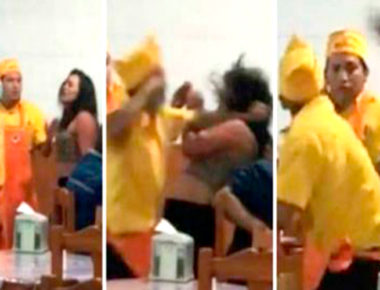 Hasta 12 años de cárcel podría pasar taquero que golpeó a mujer en Querétaro