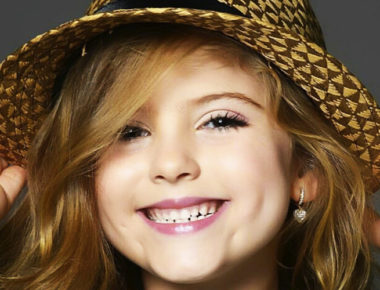 Mini señorita Sao Paulo protagoniza «Carita de Ángel» en brasil