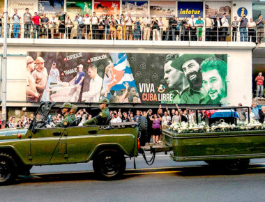 Cenizas de Fidel Castro llegan a su destino final