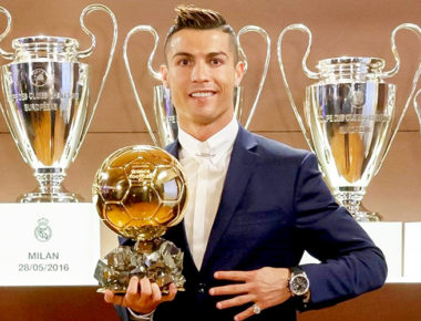 Cristiano Ronaldo gana su cuarto Balón de Oro