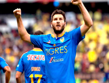 Gignac, la gran figura de Tigres con esguince cervical