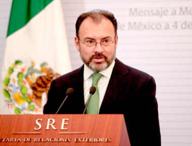 Videgaray asume cargo en la SRE