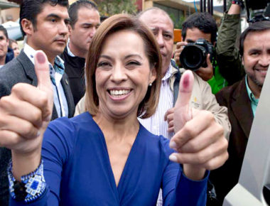 Josefina Vázquez Mota se registra como precandidata del PAN en el Estado de México