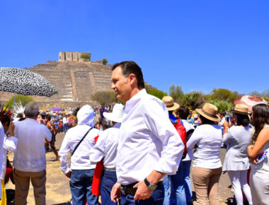 Encabeza Kuri festejos del Equinoccio en El Pueblito