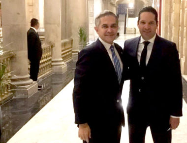 Francisco Domínguez se reúne con Miguel Ángel Mancera