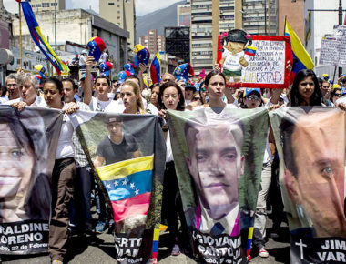 Ascienden número de muertos por protestas en Venezuela