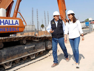 Supervisa Tere García de Aguilar avances del nuevo Centro de Día