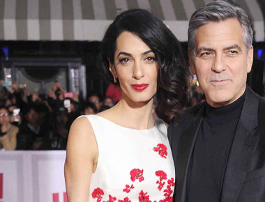 Los Clooney se estrenan como papás