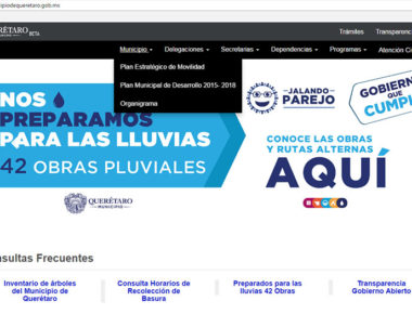 Municipio de Querétaro, pionero en transparencia a nivel nacional