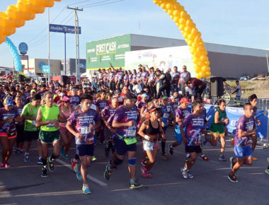Participan más de dos mil corredores en 1ª Carrera de la Familia