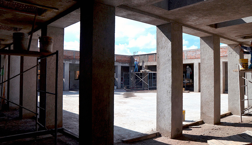 El nuevo Centro de Día registra un avance del 70%