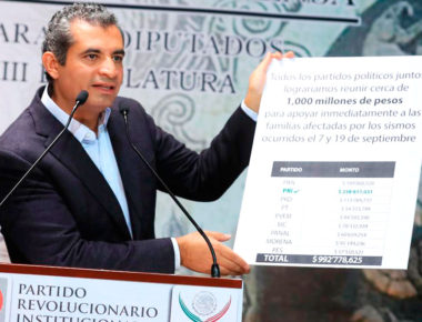 PRI pide a PAN, PRD y Morena que se solidaricen con México