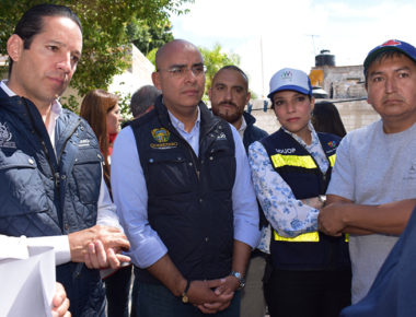 Anuncia Francisco Domínguez 130 mdp para obras en Santa María Magdalena