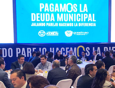 De los 2 mil 400 municipios de todo México, logra MAV que sólo Querétaro liquide su deuda pública