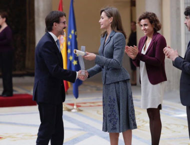 Fernando Landeros recibe Premio Reina Letizia