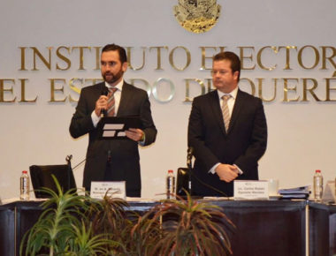 Firman institutos políticos acuerdos para proceso electoral 2018