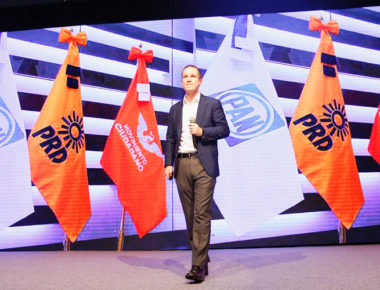 Respaldan líderes políticos candidato de coalición