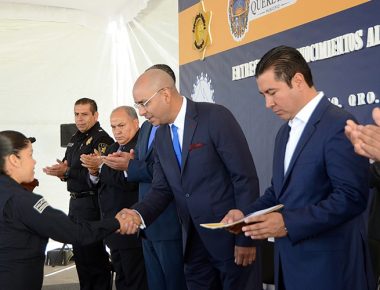Reciben reconocimiento 176 policial capitalinos por valor y heroísmo policial