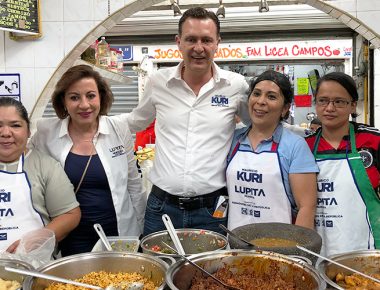 Escuchan Murguía y Kuri a comerciantes