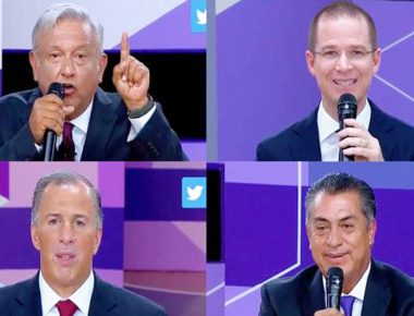 Enfrentaron candidatos ultimo debate presidencial