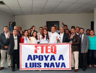 Se suma la FTEQ a la campaña de Luis Nava