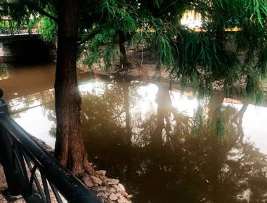 Ríos a punto de desbordarse por lluvias