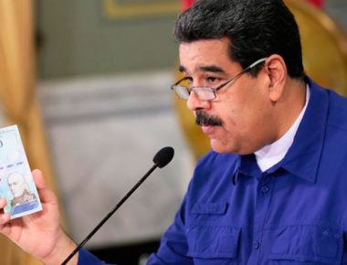 Ante inflación, Maduro anuncia que quitará cinco ceros a su moneda