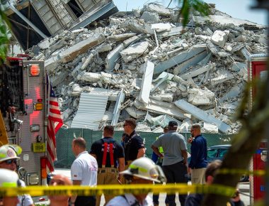 Colapsa edificio en Miami