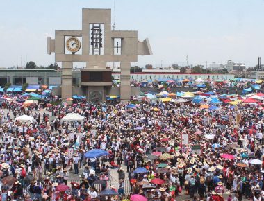 Peregrinos cumplen un año más caminando a la Basílica de Guadalupe