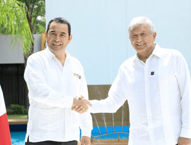 AMLO se reúne con el presidente de Guatemala en Chiapas, analizan fenómeno migratorio