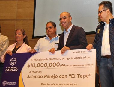 Entrega MAV recursos de Plan de Contingencia a comerciantes de «El Tepe»