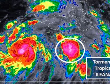 Habrán lluvias en varios estados de México por tormenta tropical Ileana