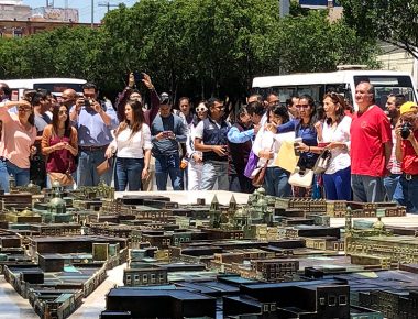 Luce en la Alameda Mega Maqueta de Centro Histórico de la capital