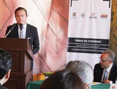 Sejuve y Fiscalía General firman acuerdo para localización de Jóvenes desaparecidos