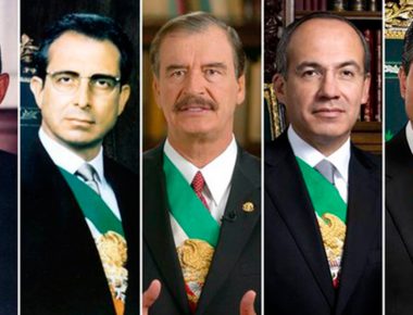 Retiran pensión a ex presidentes de México