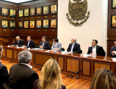 El Palacio de Gobierno de Querétaro fue sede de la Sesión Extraordinaria del CEIEG