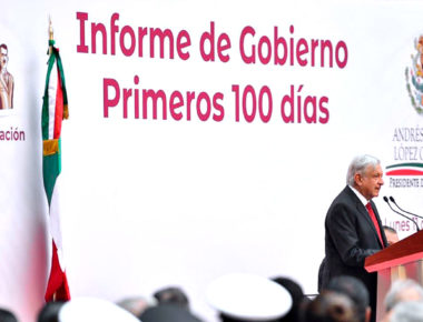 AMLO a 100 días de su administración