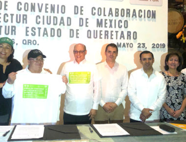 Firma de Convenio entre las Secretarías de Turismo de la Ciudad de México y del estado de Querétaro